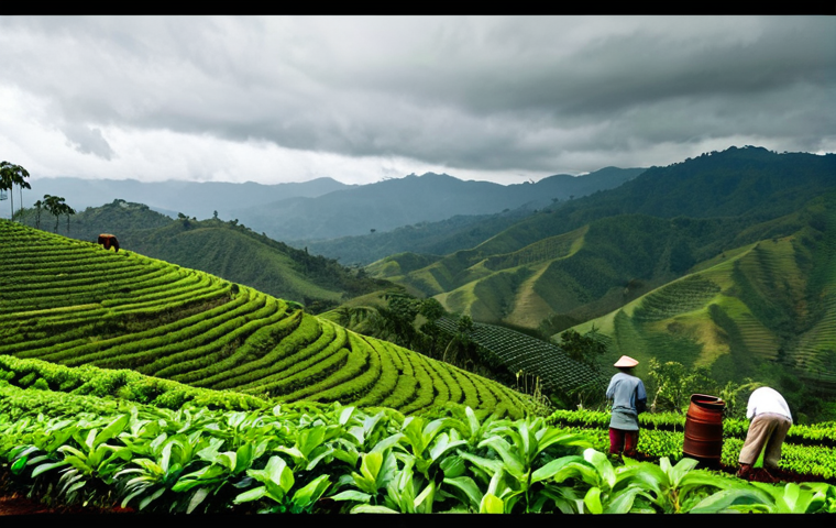 최고의 독립 여행지 추천 리스트 - Coffee Region, Colombia**

"A professional photographer capturing a scenic view of a lush, green cof...