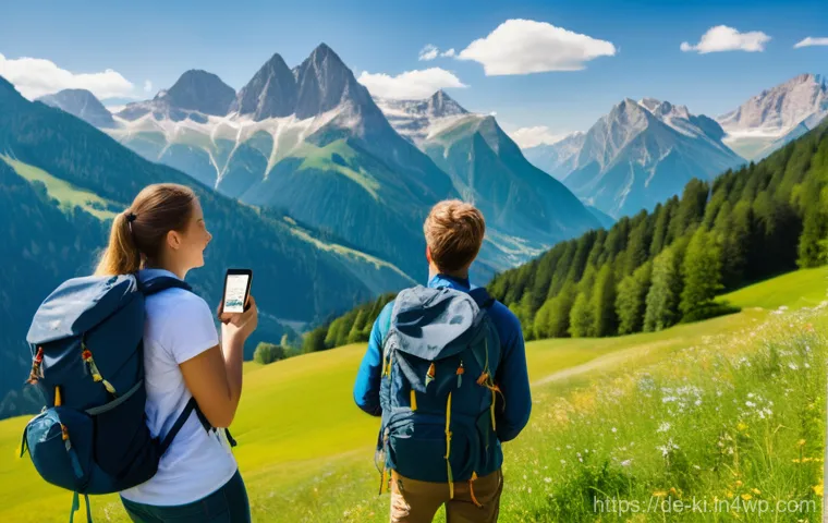 여행 일정 변경 시 대처 방법 - Calm Resilience Amidst Airport Chaos**

A realistic, high-definition photograph of a female traveler...